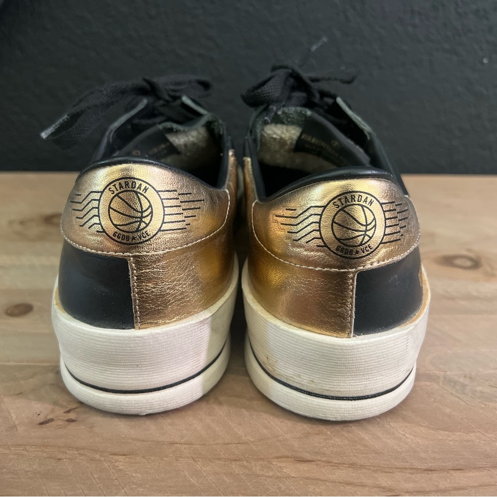 GoldenGoose Stardan Sneakers gold and black - Picture 7 of 8